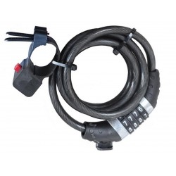 Κλειδαριά Συρμάτινη Ποδηλάτου με Συνδυασμό SXP Κλειδαριά Συρμάτινη Ποδηλάτου με Συνδυασμό SXP